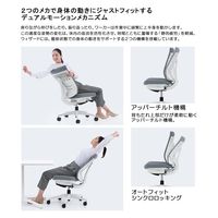 【組立設置込】コクヨ ウィザード４ ローバック 可動肘 ランバー付 ナイロンキャスター C06-B132CW-BKG4Q41 1脚（直送品）