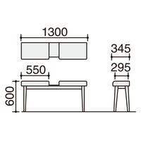 【組立設置込】コクヨ レフィナ ハイシート 2人用 ペールカーキ×ブラウン NRF-H2NNS-W25111 1台（直送品）