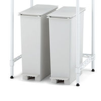 【軒先渡し】エレクター　ベーシックシリーズ　3方クロスバー　幅750×奥行600mm ホワイト B2430TWW 1本（直送品）