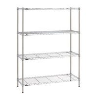 【軒先渡し】エレクター　ベーシックシリーズ　ポール　高さ2200mm ステンレス B86PS2　1組2本（直送品）