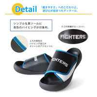 リゲッタ リゲッタカヌー ファイターズ メンズ ブラック×ホワイト S BCMB5006NF-BLK×WHT-S 1足　サンダル（直送品）