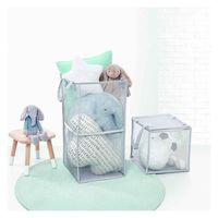 ランドリーバスケット Rayen フォーダブルストレージバスケット 折りたたみ スリム 大容量 369317 1個（直送品）