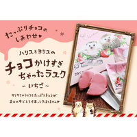 【ワゴンセール】オールハーツカンパニー ハリスとヨリスのチョコかけすぎちゃったラスク（いちご） 1セット（12枚）