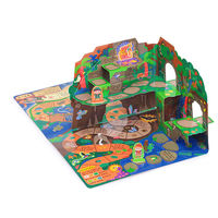 りったいすごろく じゃんぐるたんけん おうち遊び おもちゃ すごろく ゲーム 484-041 2個 銀鳥産業（直送品）