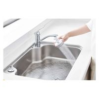 クリタック 浄水蛇口 首振り機能付き シャワー 節水機能 クリピーレNX5 334858 1個