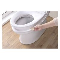 サンコー 便座取っ手 抗菌便座取っ手 トイレ 取っ手 便座 トイレグッズ グッズ 便利グッズ 347667 1個