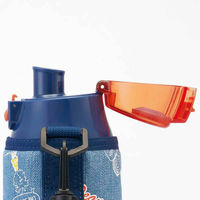 スケーター 水筒 ステンレス 直飲み ワンタッチ ダイレクトステンボトル PEANUTS ストライプ スヌーピー 990ml 332202（直送品）