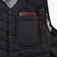 GLADIATOR G-8079 ボルトヒートクルーネックベスト L ブラック コーコス信岡 1着（直送品）