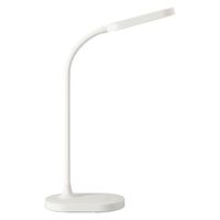 ナカバヤシ 目にやさしいLEDデスクライトホワイト UA-LED012W 1個（直送品）