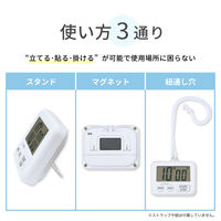 アスウィル 抗菌タイマー ホワイト KT119W 2個（直送品）