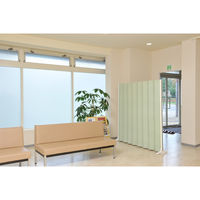 プラチナ万年筆 アコーデオンスクリーン H1650 グリーン(ホワイト柱) ADS-No16W-A1 1台（直送品）