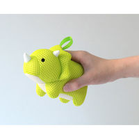 池田工業社 おふろでぬいぐるみ 恐竜 トリケラトプス ぬいぐるみ バストイ お風呂 9250540 1個（直送品）