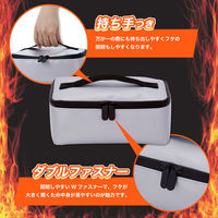 アスカ 安心保管袋 防炎タイプ A6サイズ対応ポーチ型 FP300 1個