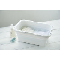 伊勢藤 ソフトバスケット　ホワイト 1個