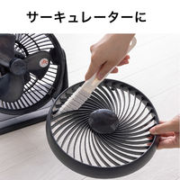 サンコー ブラシ エアコンすきまの汚れ落とし 1個 抗菌糸 クーラー フィルター グレー びっくりフレッシュ 日本製 BA-58