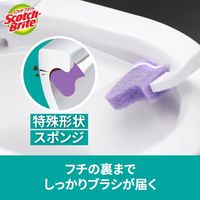 スリーエム(3M) スコッチブライト 取り替え式トイレクリーナー(重曹プラス) T-557-6RF GC (取り替え用スポンジ6個入)
