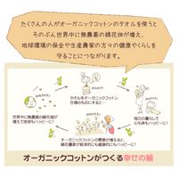 林 バスタオル オーガニックコットン 2枚セット ブルー(青) BL605601 1セット(2枚)