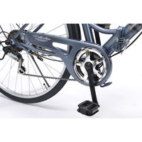 池商 折畳シティ26・6SP・肉厚チューブ MC507VALORE アッシュブルー MC507-AB 1台（直送品）