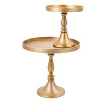 ホワイエ AMプレートスタンドマットゴールド φ30.5xH28 3u00038GL 1個（直送品）