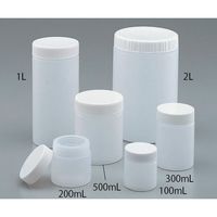 アズワン ポリ軟こう瓶SCC 300mL 5本×2袋入 1-4637-03-77 1パック(10本)（直送品）