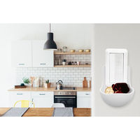 日本ロックサービス イエノモノ Pocketch ie-125 ホワイト 0525-00720 1セット(3個入)（直送品）