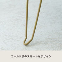 永井興産 ニーナ 幅45 折りたたみテーブル グレー NK-745GY-10 1セット(10台入)（直送品）