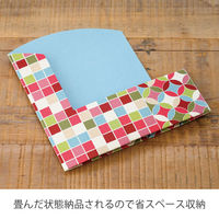 ヘッズ イージーフラワー和風ペーパートレイ-M/七宝(10枚) ESF-WASM 1セット(5パック×10枚)（直送品）