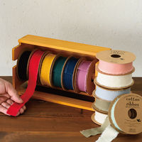 ヘッズ フリンジコットンブレンドリボン-12/パープル(1巻) MFR-NR12 1セット(10パック×1巻)（直送品）