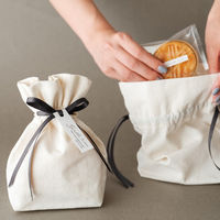 ヘッズ 無地巾着バッグ-S(10枚) M-KBS 1セット(5パック×10枚)（直送品）