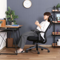 不二貿易 オフィスチェア ダービット ブラック 37914 1脚（直送品）