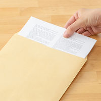 寿堂 クラフト封筒100枚入 角4 00943 1パック