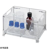 アズワン 折りたたみステンレスバスケット 350×250×216mm OB-1 1個 4-3905-01（直送品）