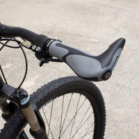 GORIX 自転車エルゴグリップ +バーエンド GX-849AD3-L1-G2 赤 42950 1個（直送品）