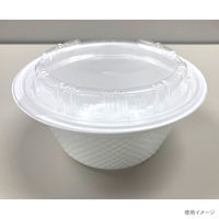 どんぶり容器　TNパイン17 無地本体　600枚(50枚×12) 0250617000155　シーピー化成（直送品）