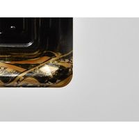 寿司容器　SF港23 八重波黒 本体　1200枚(50枚×24) 0276423002765　シーピー化成（直送品）