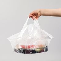 持ち帰り袋 ステイブルバッグ かすみ草 No.50 1000枚(100枚×10) 0483052（直送品）