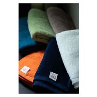 旭紡績 フェイスタオル 泉州 34×80cm いとやのタオル ピマコットン 日本製 紺 327619 1個（直送品）