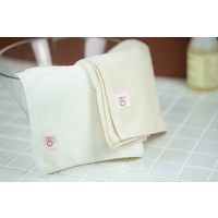 旭紡績 フェイスタオル 泉州 34×80cm いとやのタオル オーガニックコットン 日本製 生成り 327645 1個（直送品）