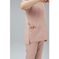 フォーク 7089SC D.ボルドー 4L 7089SC-16-4L 1枚　スクラブ（直送品）