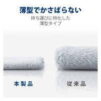 クリーニングクロス 超強力 薄手タイプ 持ち運びケース付 Ｓサイズ グレー AFKCT-TCS エレコム 1個