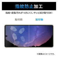Google Pixel 7 ガラスフィルム 指紋認証対応 高透明 ブルーライトカット PM-P222FLGGBL エレコム 1個（直送品）