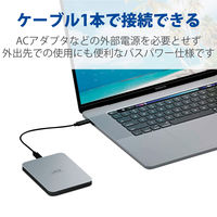 HDD 外付け 2TB ポータブル 3年保証 Mobile Drive STLP2000400 LaCie 1個（直送品）