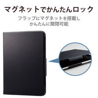 iPad 第10世代(2022) ケース Apple Pencilホールド可能 TB-A22RWVFUBK エレコム 1個