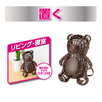 バルサン 虫こないもん 3WAY 吊る・貼る・置く 270日 クマ 無香料 1セット（3個） レック