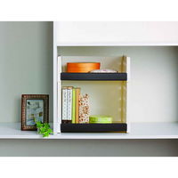 天馬 収納ラック ルームラック プロフィックス PROFIX Sサイズ キッチンラック 組み合わせ ブラウン 224278 1個（直送品）