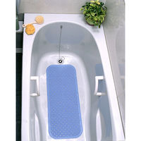 すべり止めマット 浴室内 浴槽内 転倒防止 スベリを防ぐ 浴そうマット ロング BL 1個