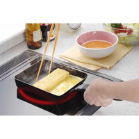 下村企販 玉子焼き器 ファイバーライン加工 鉄製 IH対応 266654 1個（直送品）