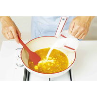 貝印 ゴムベラ O.E.C. 脇雅世 マイティー・スパチュラ レッド 295112 1個