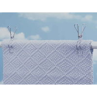 下村企販 洗濯バサミ 洗濯ピンチ ステンレス竿ピンチ6個組 258373 1個