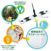 テラモト バイオマスダスター 200×990mm(100枚入) CL3650990 1セット(1箱×2)